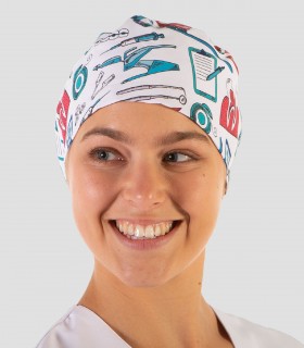 Gorro quirófano para pelo largo Sonrisa