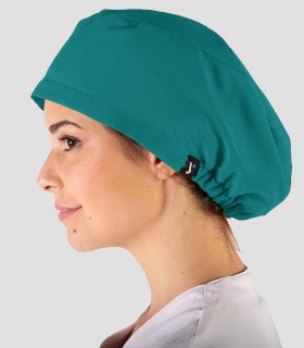 Gorro Microfibra elástica 360 Pelo largo Verde