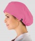 Gorro Microfibra elástica 360 Pelo largo Rosa