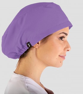 Gorro Microfibra elástica 360 Pelo largo Lila