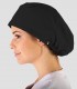 Gorro Microfibra elástica 360 Pelo largo Negro