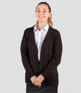 Rebeca mujer Sin botones Negro
