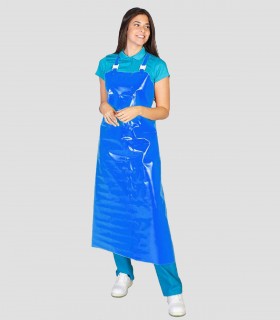 Delantal impermeable Celeste