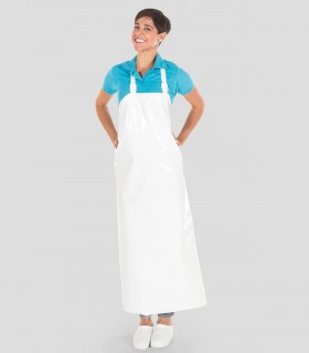 Delantal impermeable Blanco
