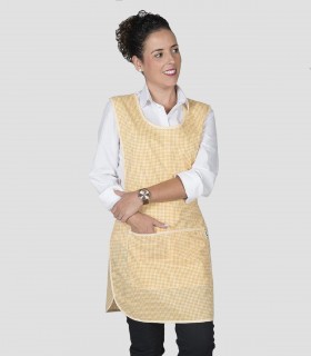 Estola Vichy Cuadros Amarillo