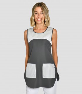 Casulla Microfibra Rayas Gris