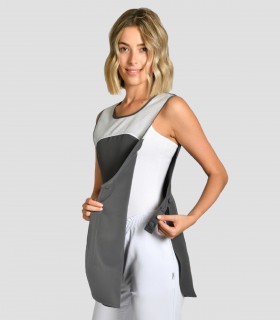 Casulla Microfibra Rayas Gris