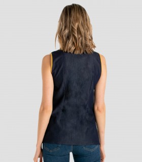 Casaca Tejana Margarita para peluquería y estética