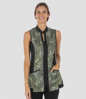 Casaca microfibra Camuflaje para peluquería