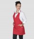 Delantal camarera Bistro Rojo