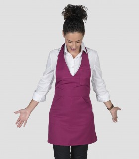 Delantal camarera Bistro Frambuesa