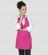 Delantal camarera Bistro Fucsia