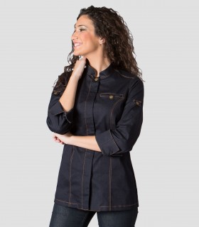 Chaqueta cocinera Valera de manga larga