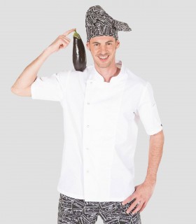 Chaqueta cocina Luque Blanco
