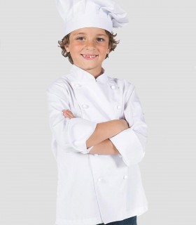 Chaqueta cocina infantil Blanca