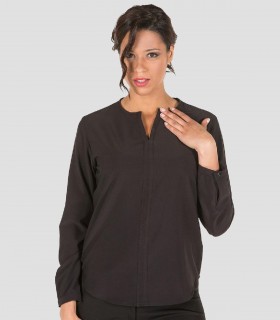 Camisa camarera Negra