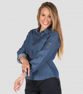 Camisa vaquera para camarera