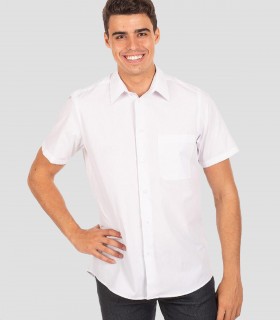 Camisa manga corta Blanca para camarero