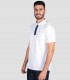 Polo cuello mao Blanco para camarero