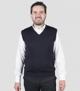 Chaleco camarero Azul marino