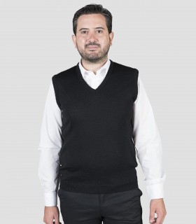 Chaleco camarero Negro