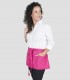 Delantal camarero con bolsillo Fucsia
