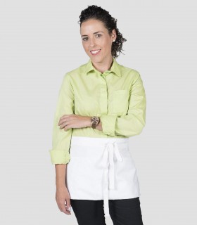 Delantal camarero con bolsillo Blanco