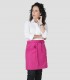 Delantal camarero con bolsillo Fucsia