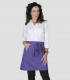 Delantal camarero con bolsillo Morado