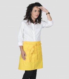 Delantal camarero con bolsillo Amarillo