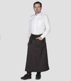 Delantal Francés camarero Marrón