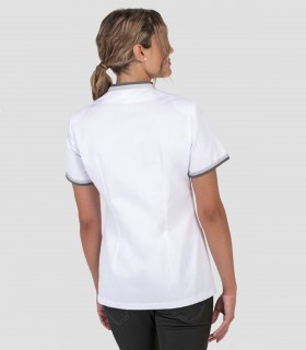 Casaca sanitaria mujer Vivo Gris