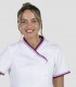 Casaca sanitaria mujer Vivo Morado