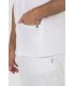 Casaca sanitaria Pespunte Blanco