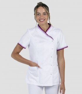 Casaca sanitaria mujer Vivo Morado