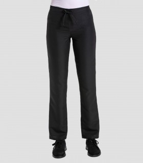 Pantalón sanitario mujer Microfibra Negro