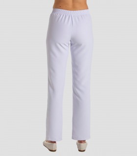 Pantalón sanitario mujer Microfibra Blanco