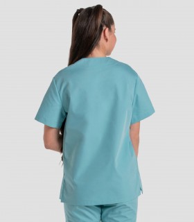 Casaca sanitaria Azul Porcelana