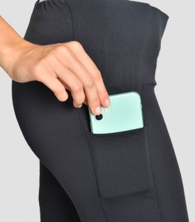 Pantalón Negro de punto para sanidad y estética