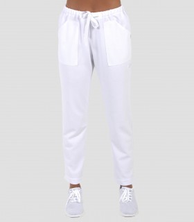 Pantalón sanitario Blanco Punto piqué