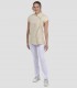Casaca sanitaria mujer Onda Beige