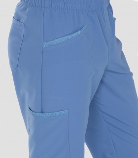 Pantalón sanitario Microfibra Celeste