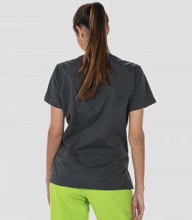 Casaca sanitaria mujer Microfibra Gris tapeta