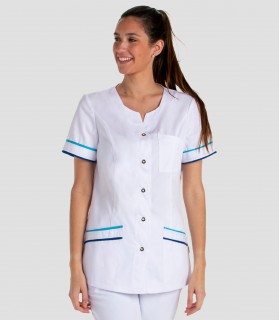 Casaca sanitaria mujer Vivos Azul