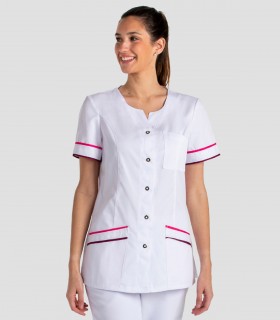 Casaca sanitaria mujer Vivos Granate