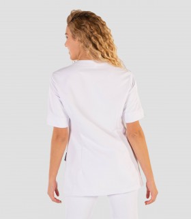 Casaca sanitaria de mujer Verde agua