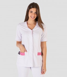 Casaca sanitaria de mujer Rosa