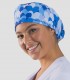 Gorro sanitario Microfibra Cuore Azul by Agatha Ruiz de la Prada