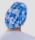 Gorro sanitario Microfibra Cuore Azul by Agatha Ruiz de la Prada