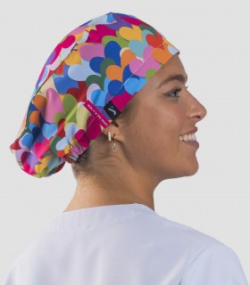 Gorro sanitario Microfibra Cuore Multicolor by Agatha Ruiz de la Prada